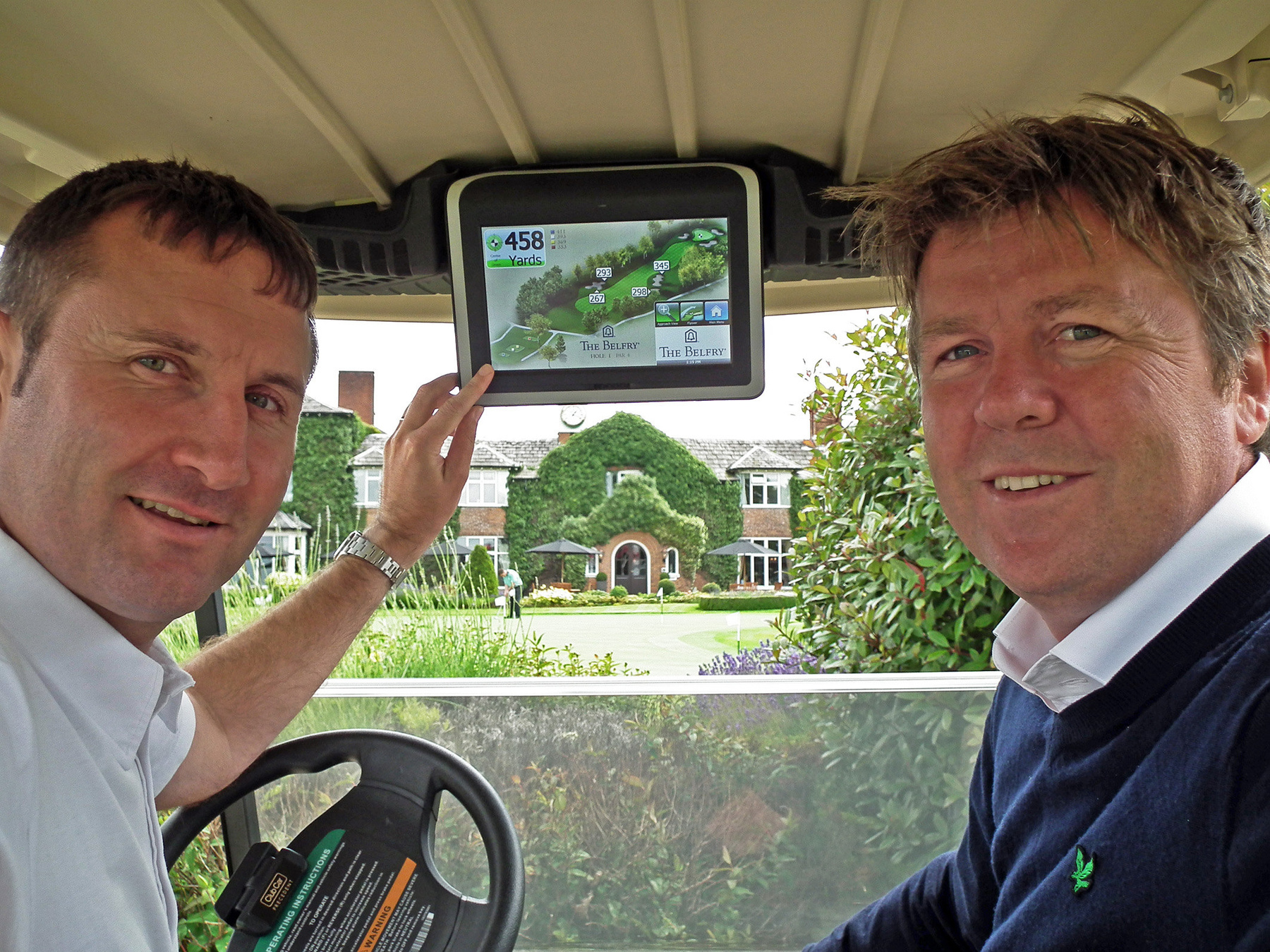 Golf Business News - Club Car Visage GPS system creates 'virtual
